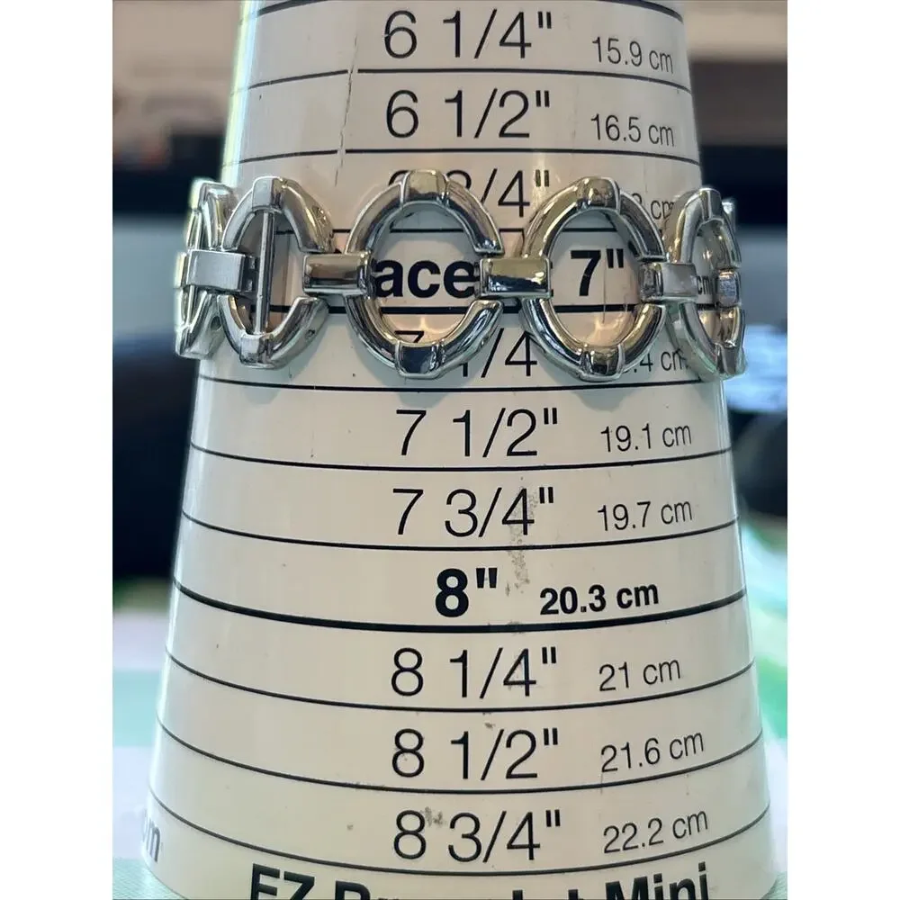 Silver Tone Oval Dial Women’s Quartz Watch